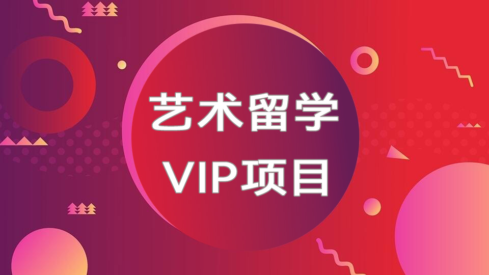 广州艺术留学VIP项目